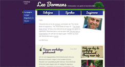 Desktop Screenshot of leobormans.be